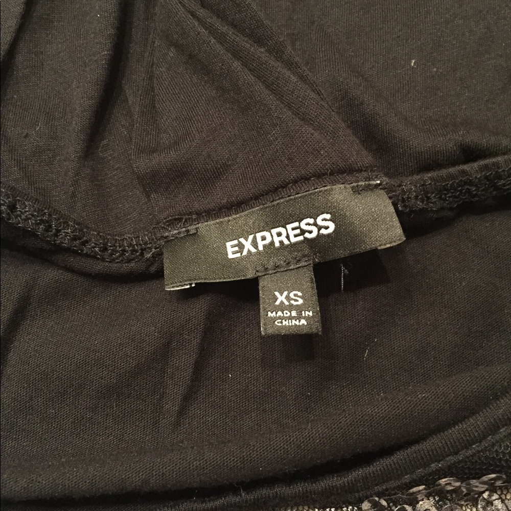 Express | Sequin Racerback Tank | Size = XS - Picture 3 of 5